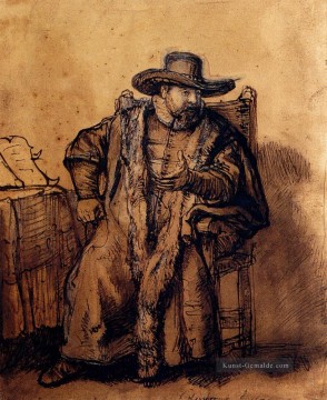 Rembrandt van Rijn Werke - Porträt von Cornelis Claesz 1640 Rembrandt